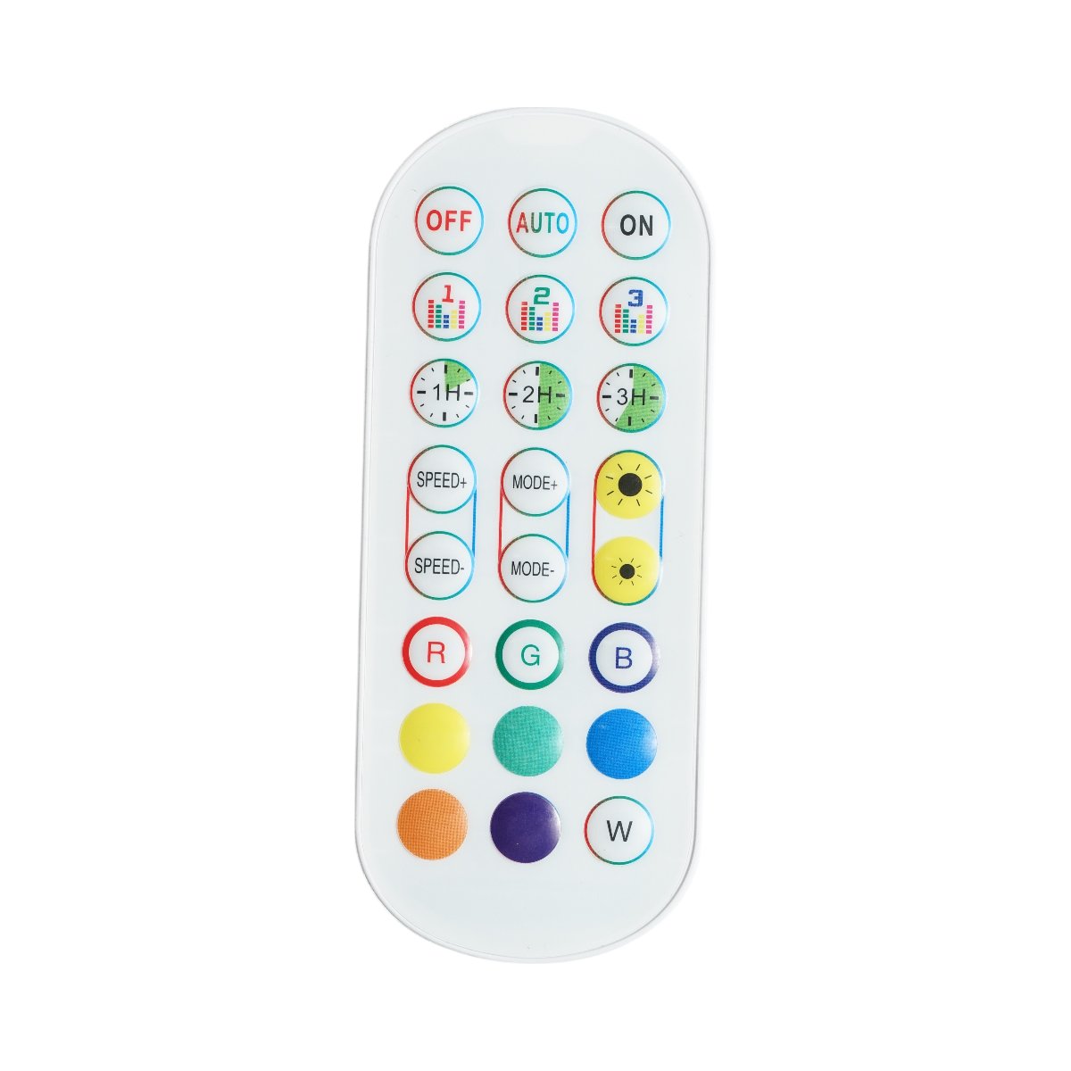 Lampa de podea decorativa LED RGB 4.8W dimabila 240lm, mod muzica cu telecomanda, 1500x125x125mm IP20